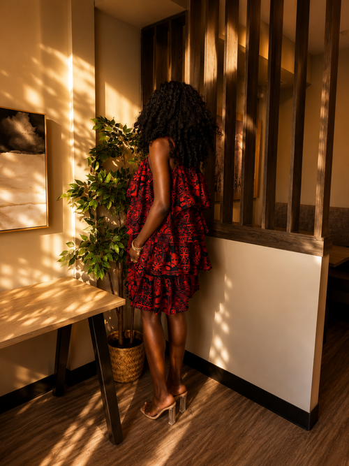 Butterfly Layered Dress