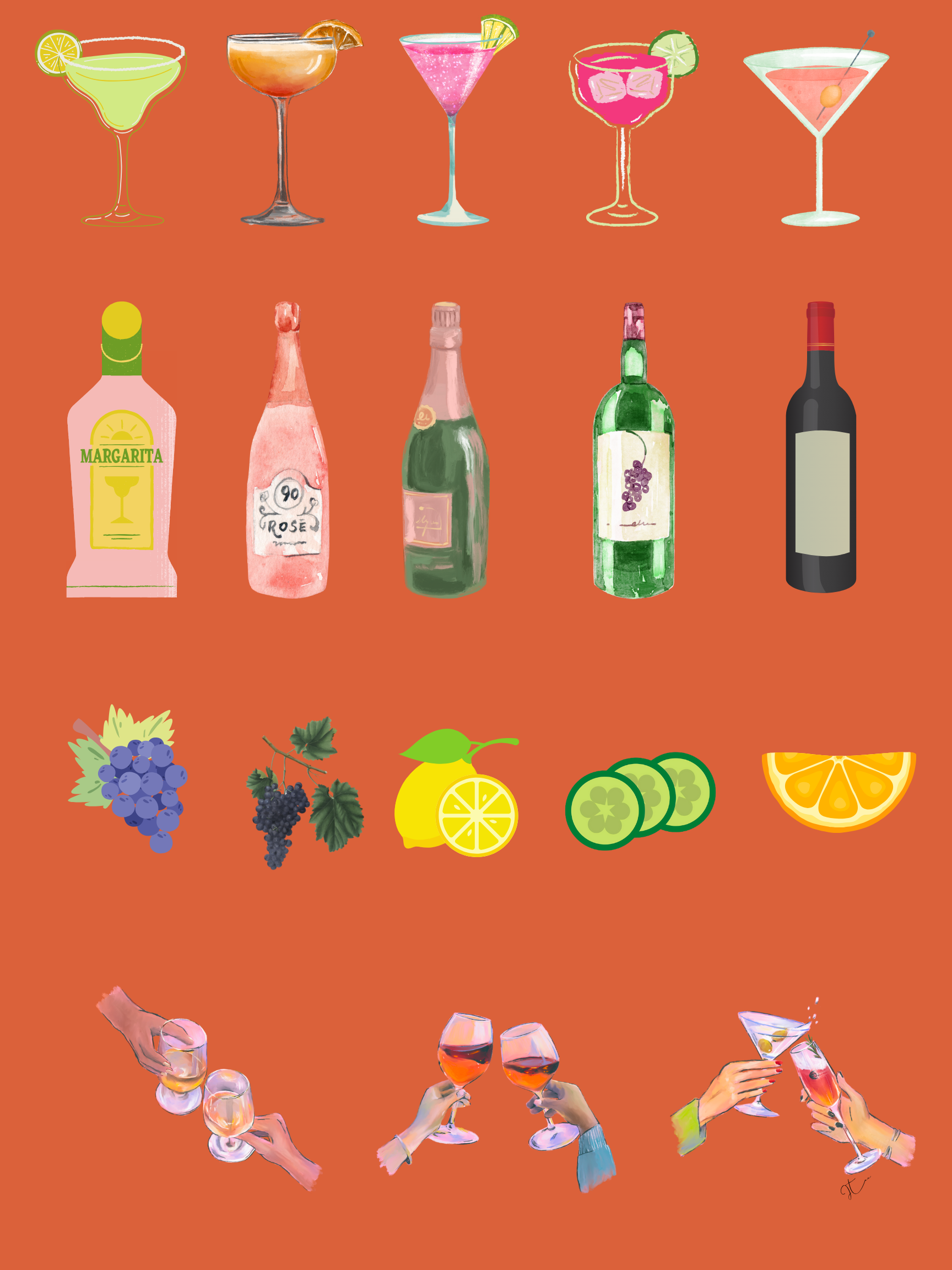 Cocktail - Digital Art